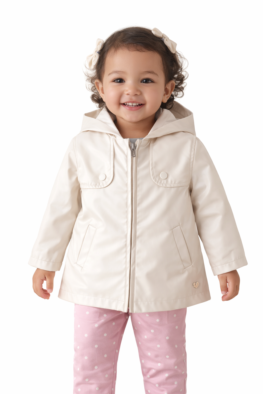 Mayoral Rain Coat Cream