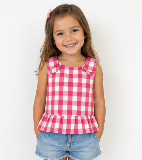 Mayoral 3023 Peplum Top