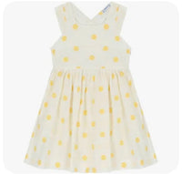 Mayoral 3922 Flower Dress Cream