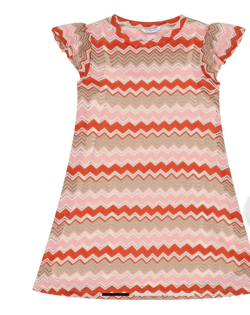 Mayoral 3926 Dress Embroidered