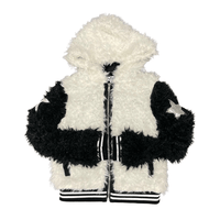 Mia Shag Jacket - Colorblock