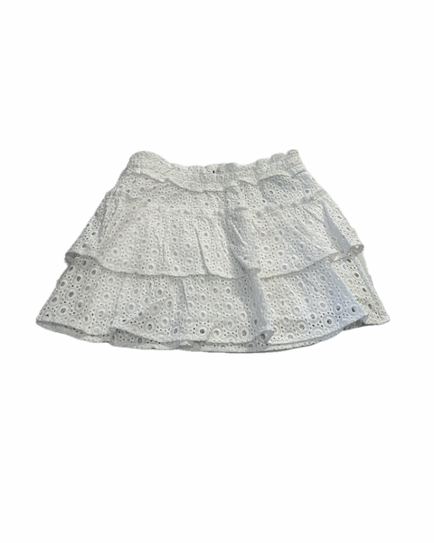 Mia Skirt Eyelet White