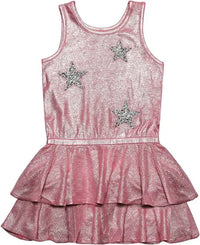 Mia Tiered Dress pink