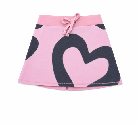 Mini Skort Pink - Heart
