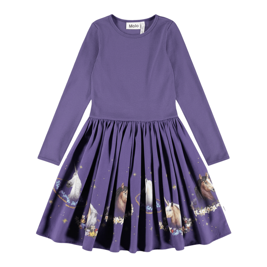 Molo Unicorn Dress 4992 - Cosmos