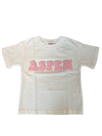Aspen's Bubble LS - White & Pink
