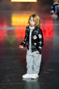 Aspen's Patch Leather Jacket