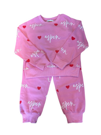 Aspen's Heart Set - Pink