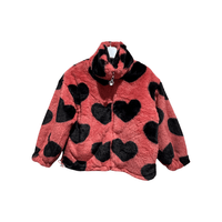 Aspen's Faux Fur Heart Jacket