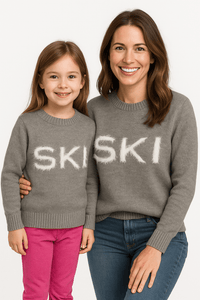 Aspen's Ski Sweater - Grey