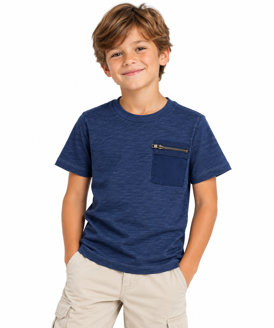 Chaser Gauze S/S Navy