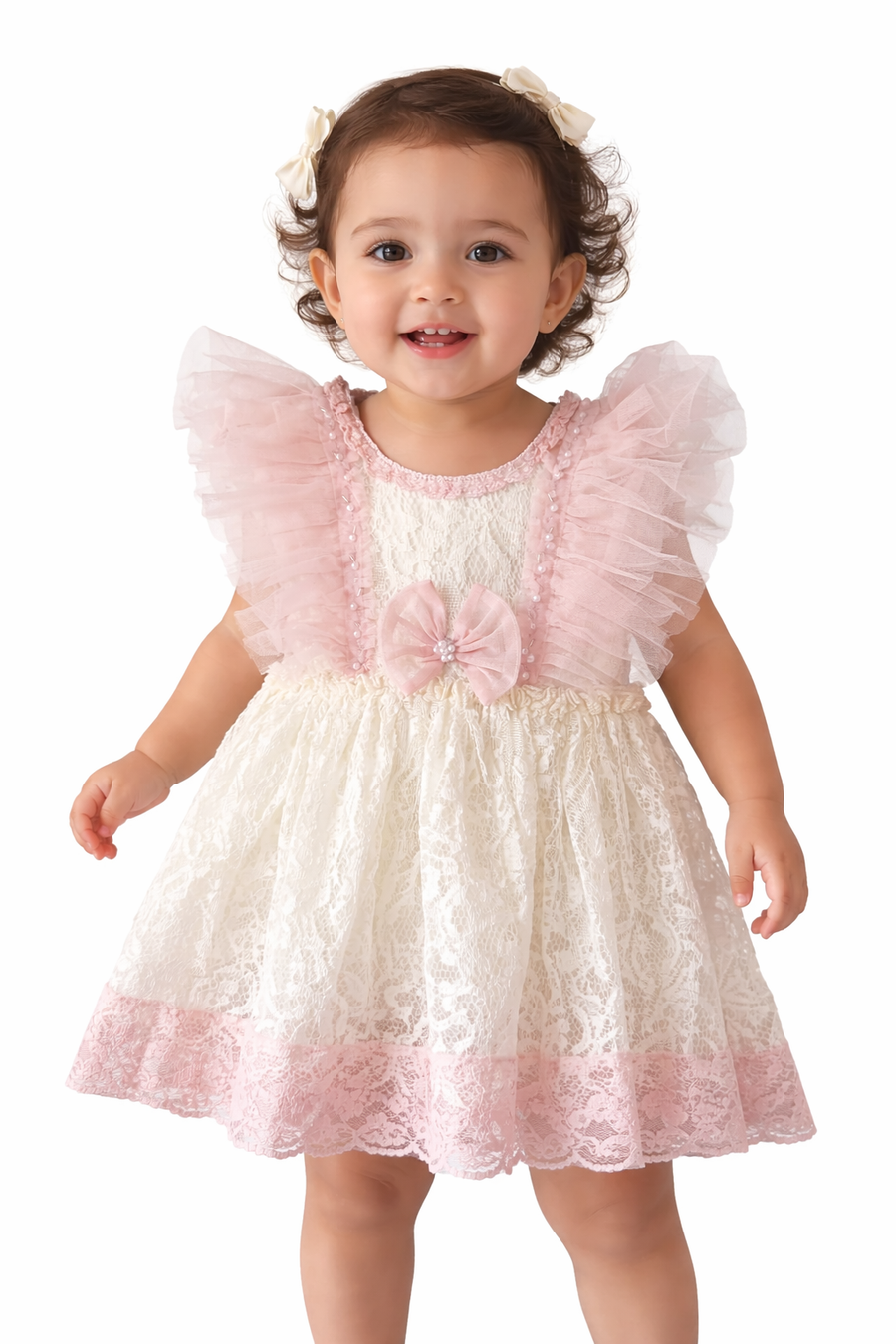 Ooh La La Baby Cream Dress