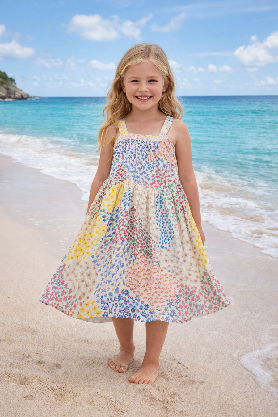 PH Bow Dress Multi