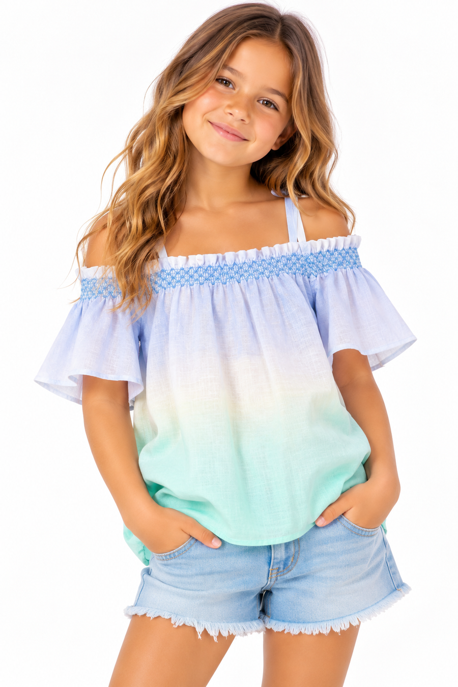 Joe's Off Shoulder Top Angel Falls