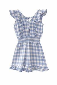 Peixoto Raja Romper Carolina Gingham