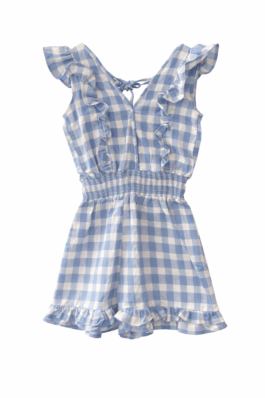 Peixoto Raja Romper Carolina Gingham