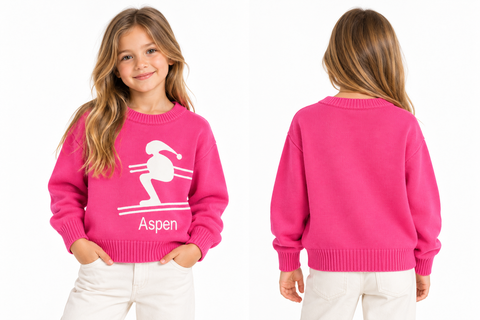 Monkey Aspen Skier Pink (Discount Offer)