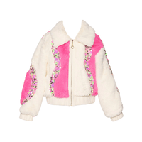 Faux Fur Bomber - Ivory