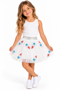 Rocket pop Tutu white