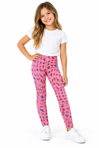 Leggings Pink Stars