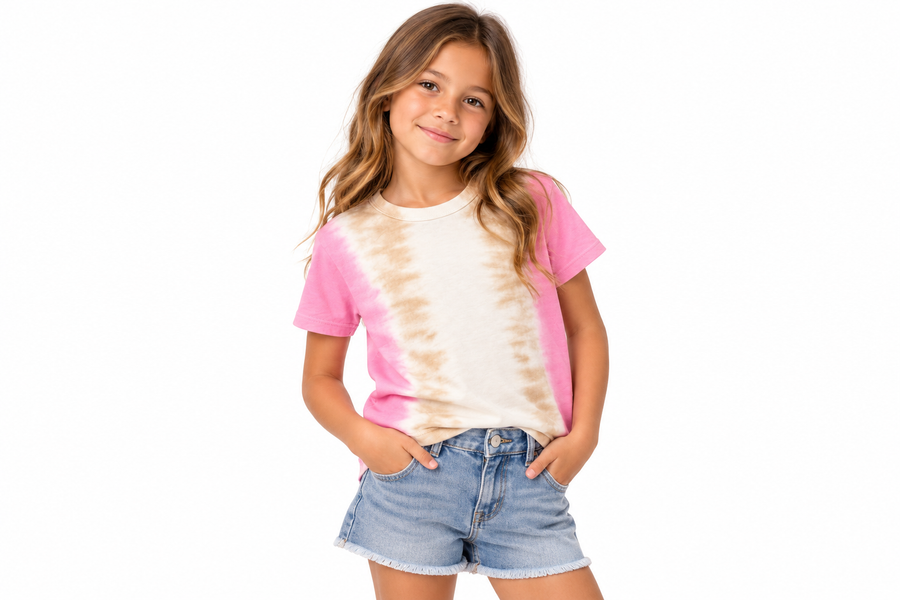 T2love Crop Tie Dye