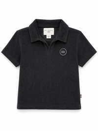 Sol Polo Shirt Terry - Black