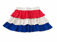 Sol Skirt Colorblock Ecru