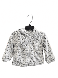 Splendid Fleece Jacket - Leopard Grey