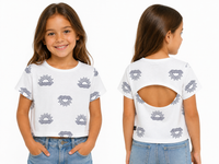 T2Love SS Open Back White