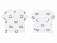 T2Love SS Open Back White