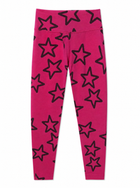 T2 love Leggings Fushia Star