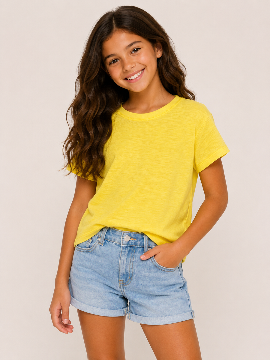 VH Slub Tee Yellow