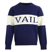 Vail Sweater Crew - Navy Blue