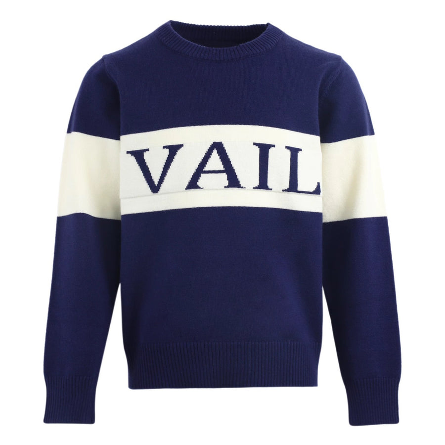 Vail Sweater Crew - Navy Blue