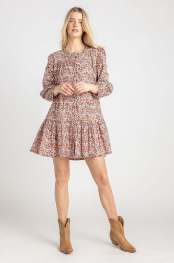 Womens Kalani Dress - Pink Blossom