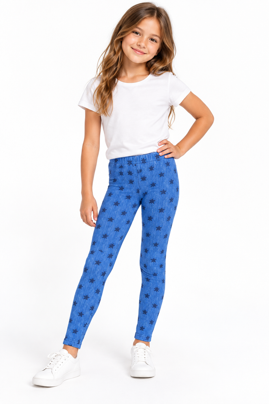 Terez Leggings star denim