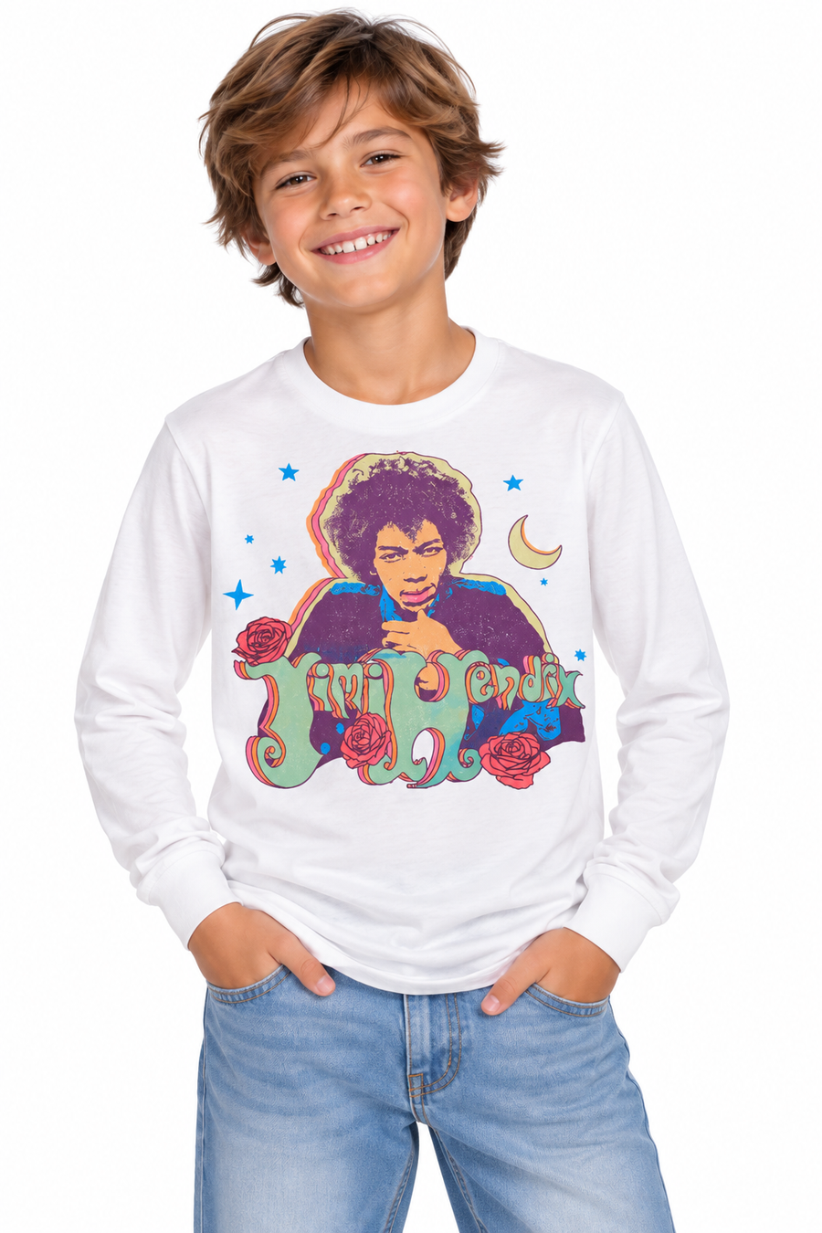 Rowdy Distressed LS Hendrix