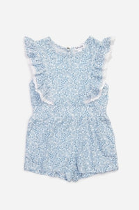SEASIDE FLORAL ROMPER SEASIDE MULTI