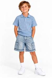 Big Sur Polo Set Bow Blue