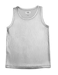 Mia Metallic Tank Silver