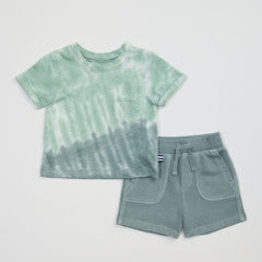 Seaweed Tie Dye Tee Set