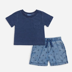 SAIL AWAY SHORT SET SAIL AWAY PRINT