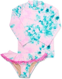 Rashguard Set Preppy Tie Dye Multi