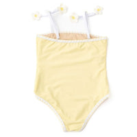 1pc - crochet - butter daisy yellow