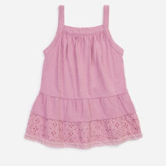 Breezy Eyelet Dress Thistle